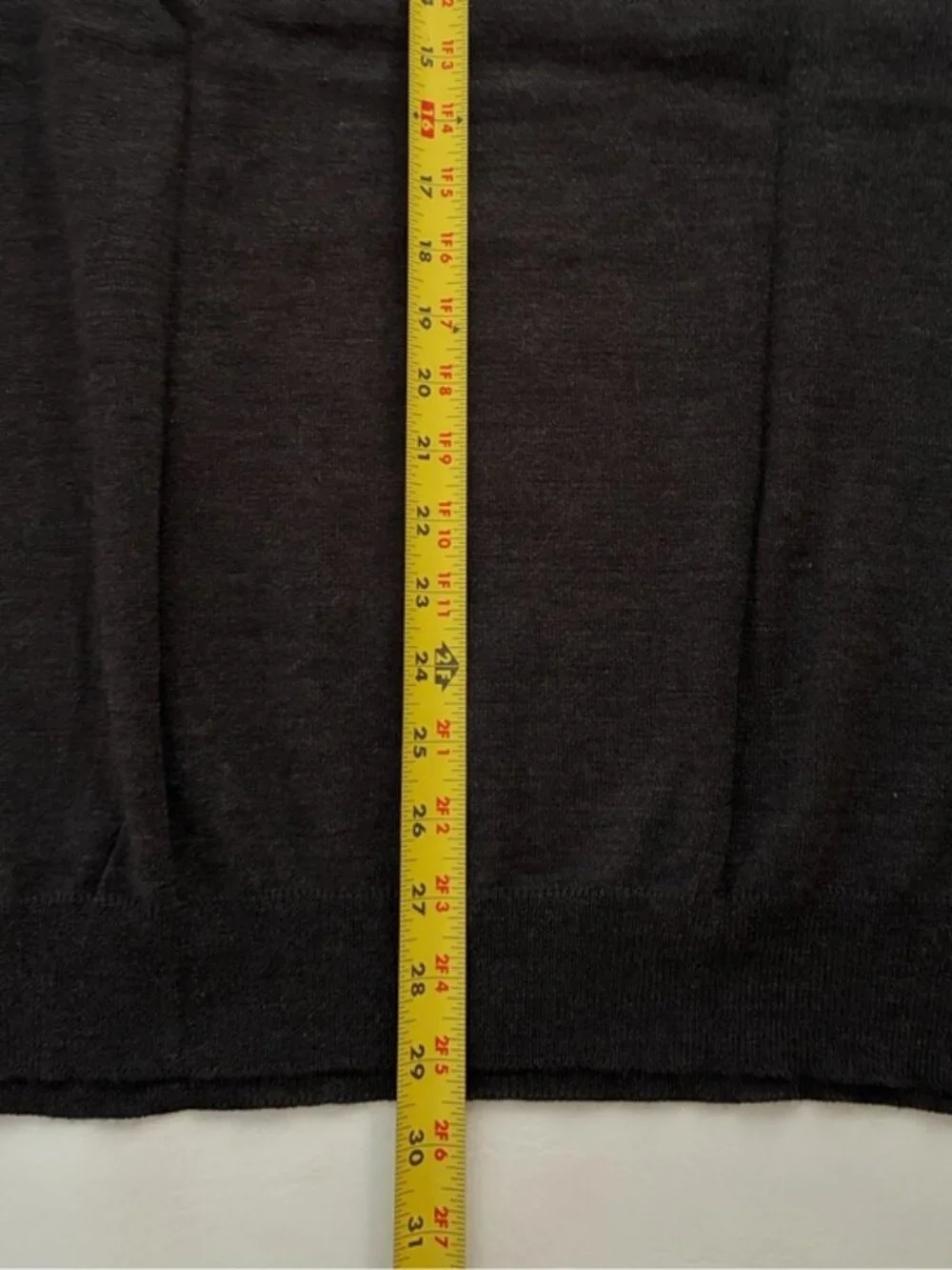 Cellini Italy Sweater Men’s Crewneck Sweater Pure New Wool Grey Charcoal XXL