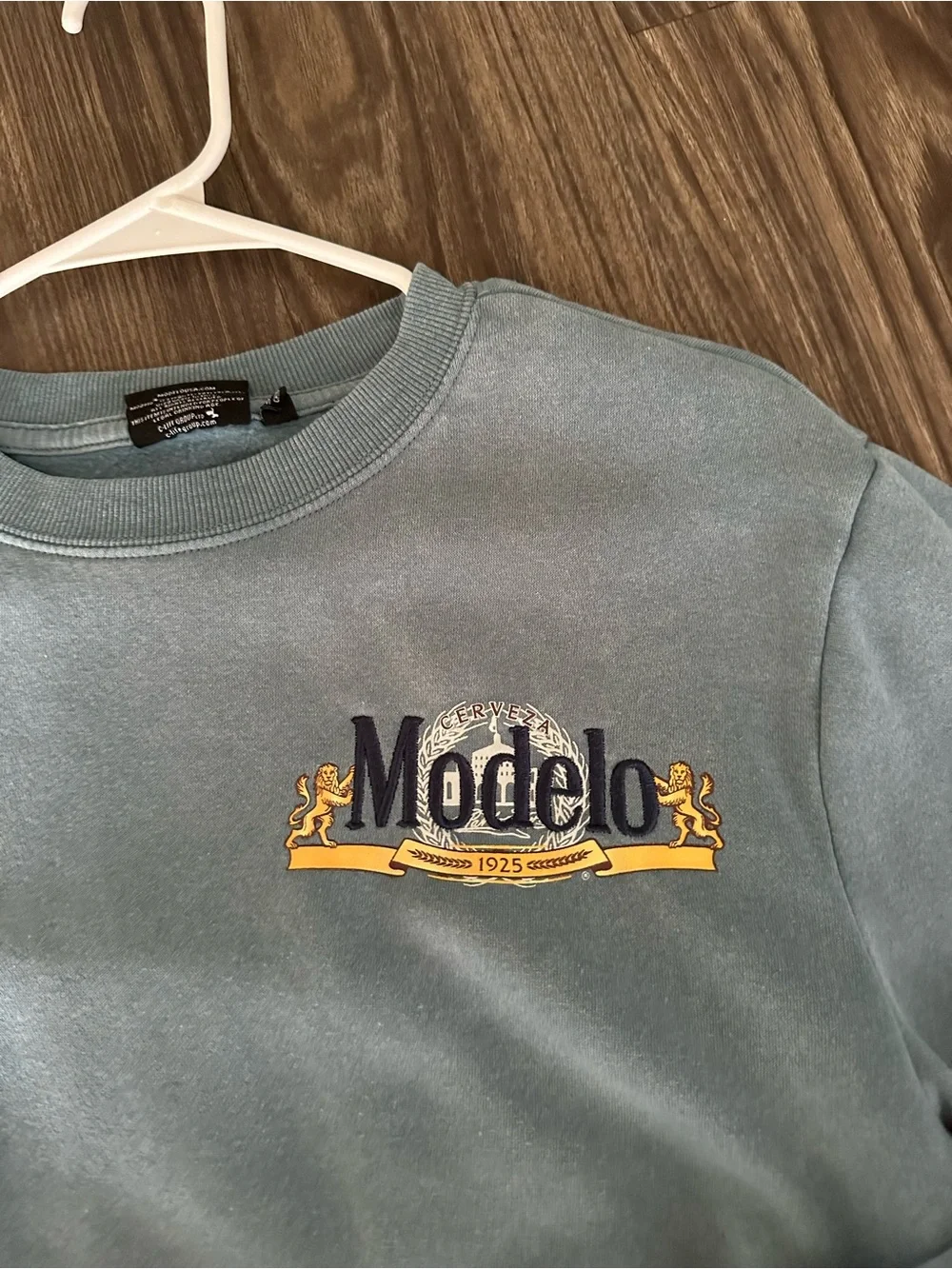 ModelCo Logo Crewneck Sweatshirt - Sage Green