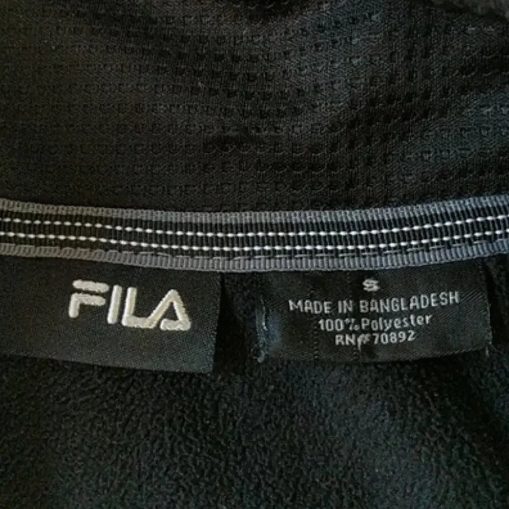 Fila black fleece