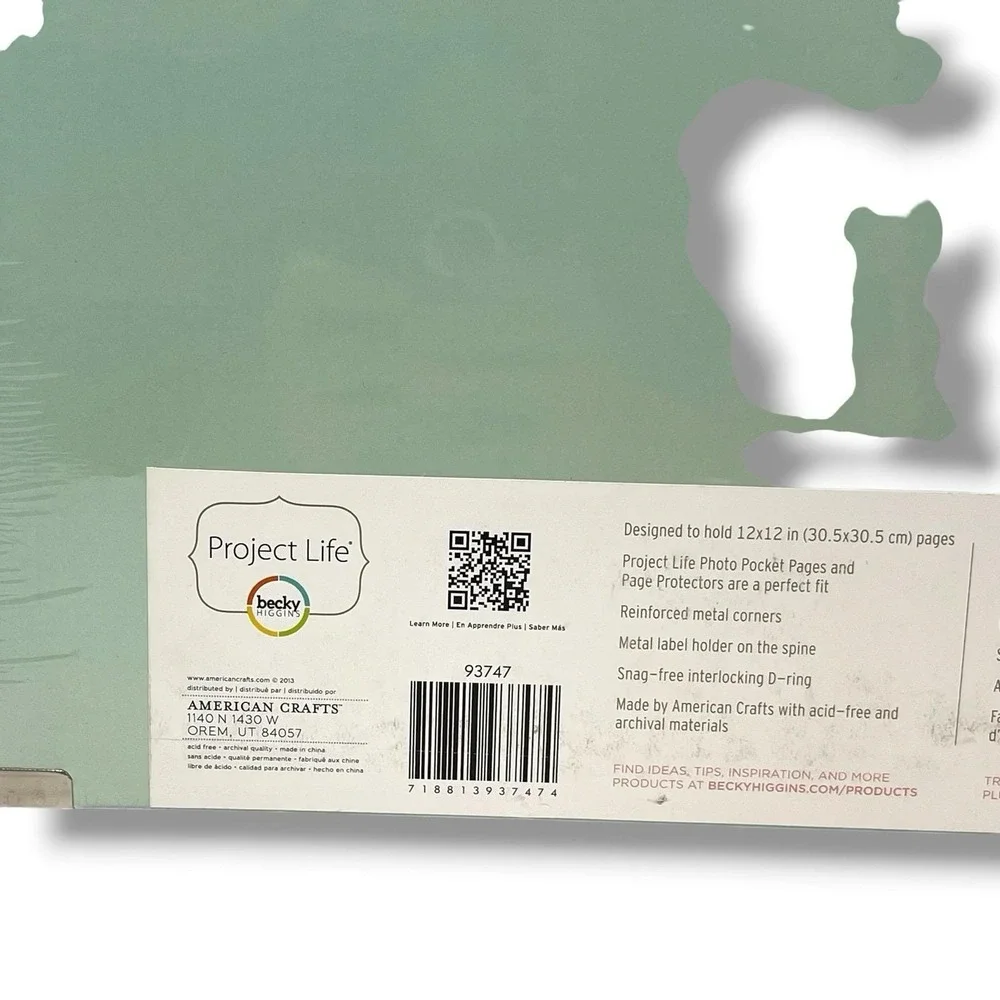 Becky Higgins Project Life Scrapbook Album Mint D Ring The Story Of Us NOS
