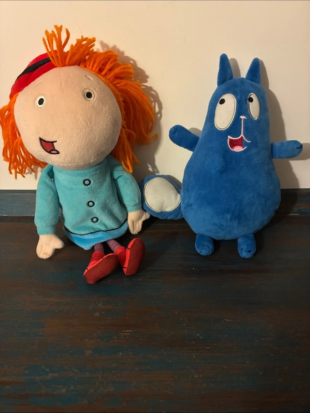 Peg + Cat plush toys dolls from books and educational TV PBS