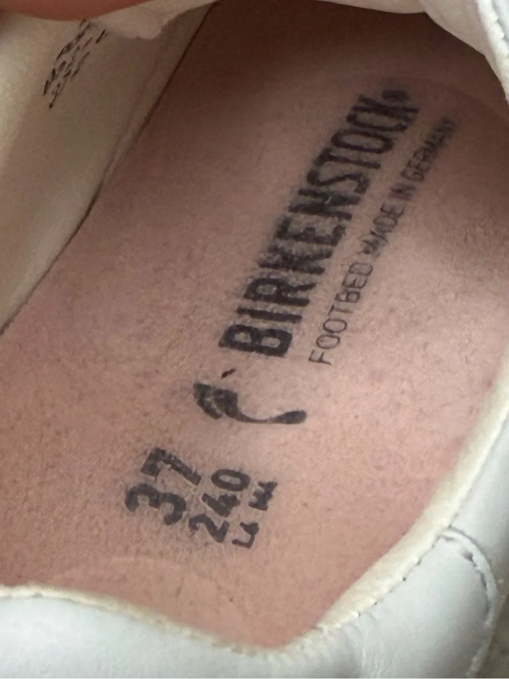 Birkenstock smooth white