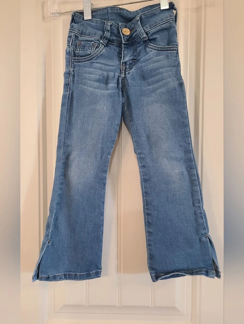 Girl's Grisse Jeans with Flared Hem Size 4
