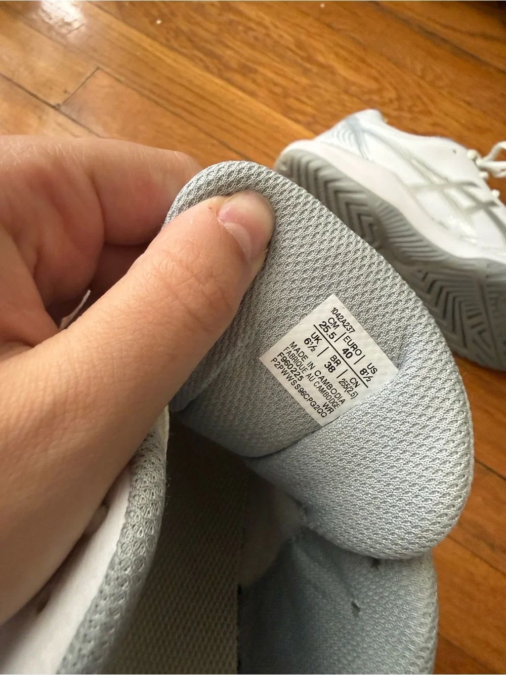 Asics has few