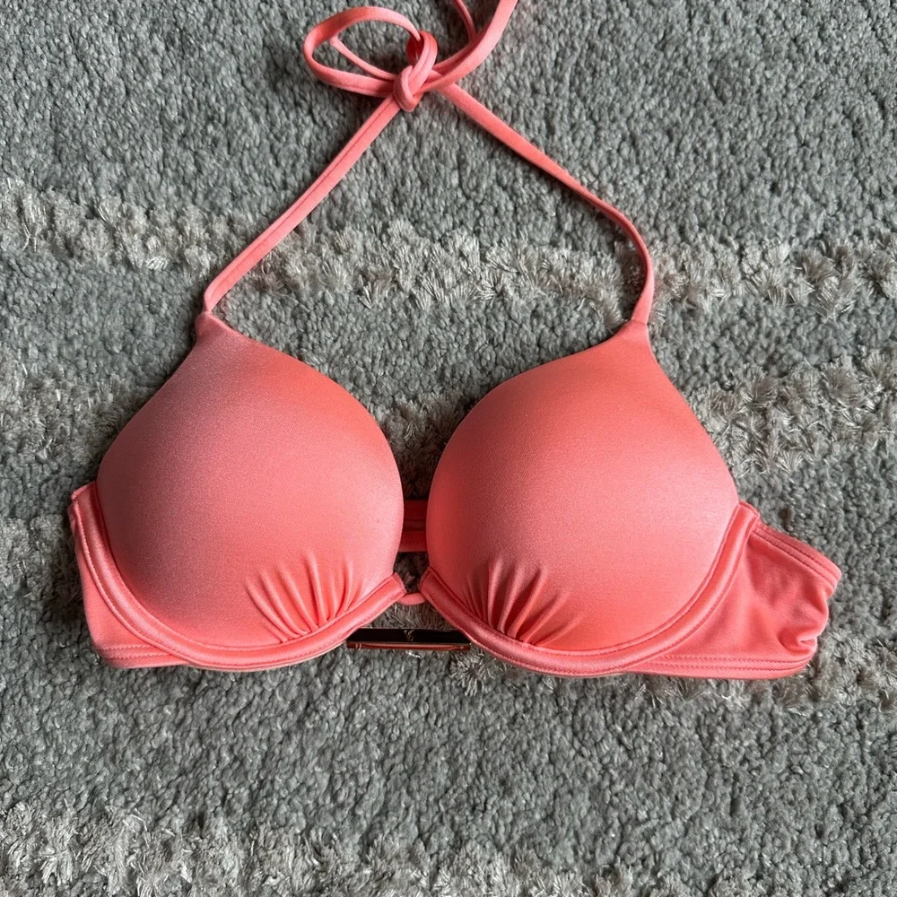 Victoria's Secret Orange Bikini Top