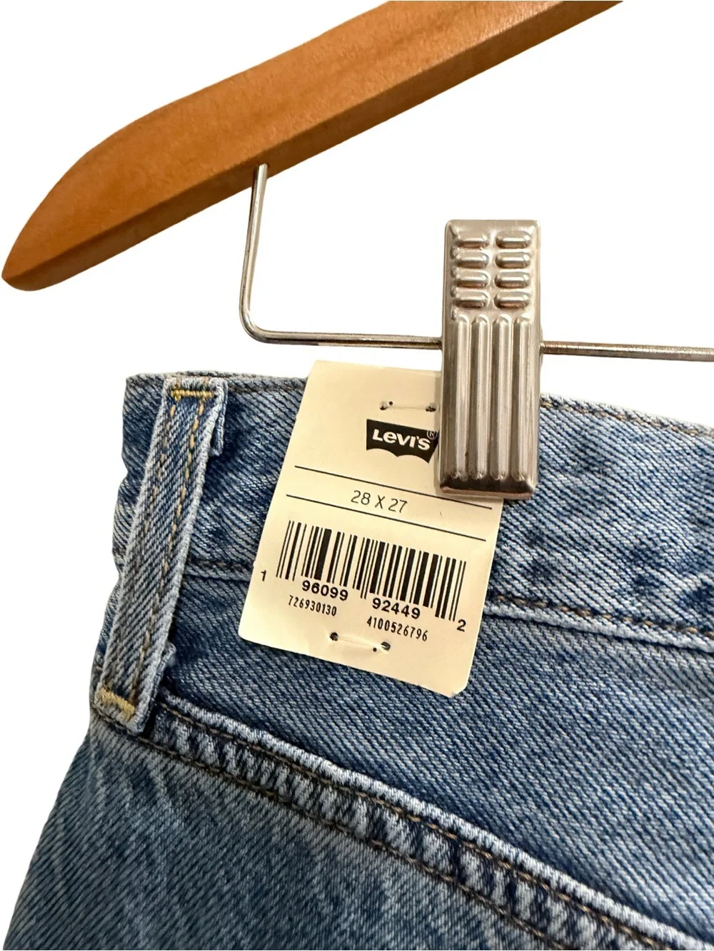 NWT Levi’s Ribcage Straight Ankle Jeans W28 L27 Medium Wash