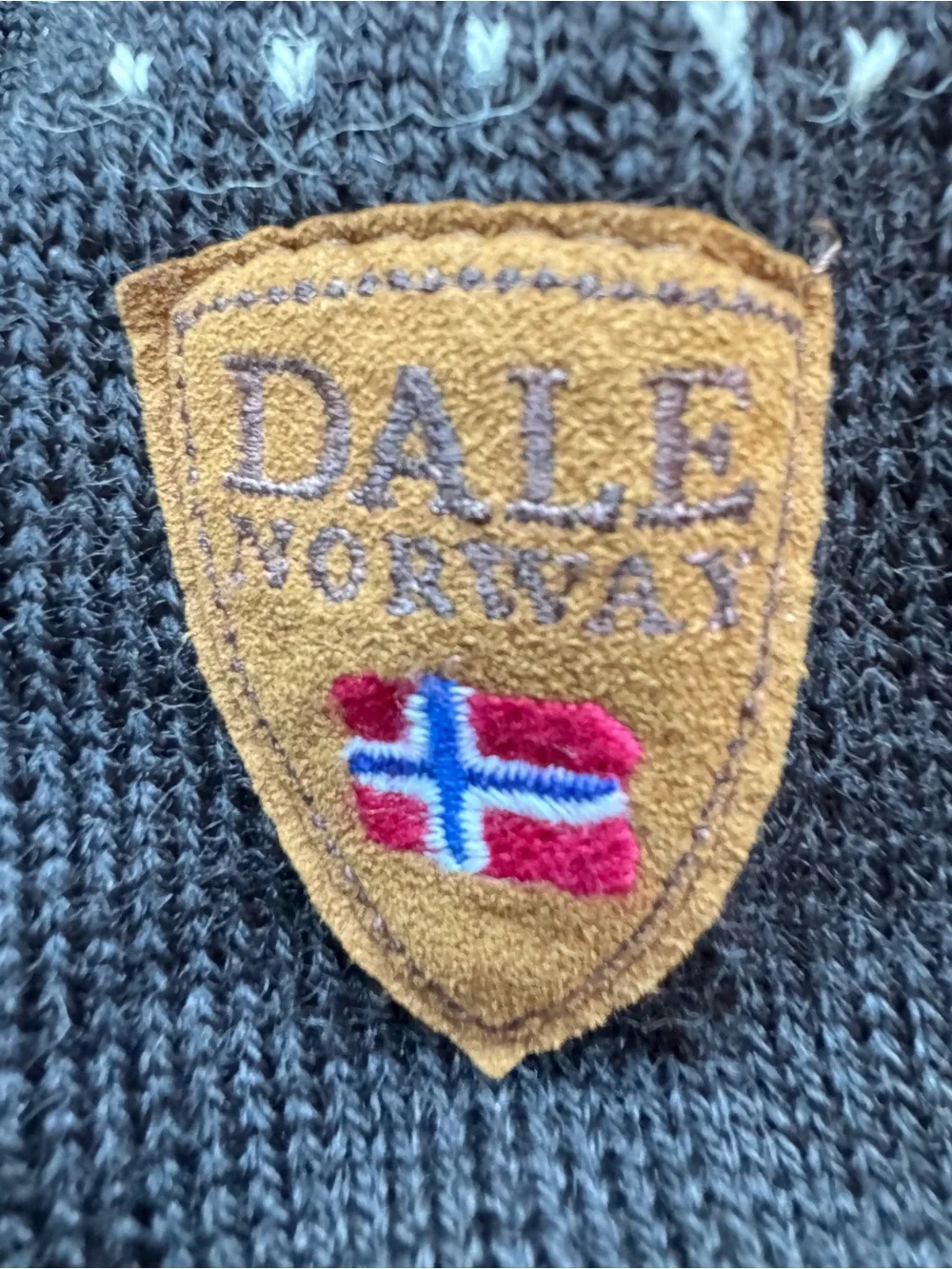 🔥NEW DALE OF NORWAY Blyfjell Sz L Quarter Zip STUNNING! WOOL Fairisle PriceFirm!