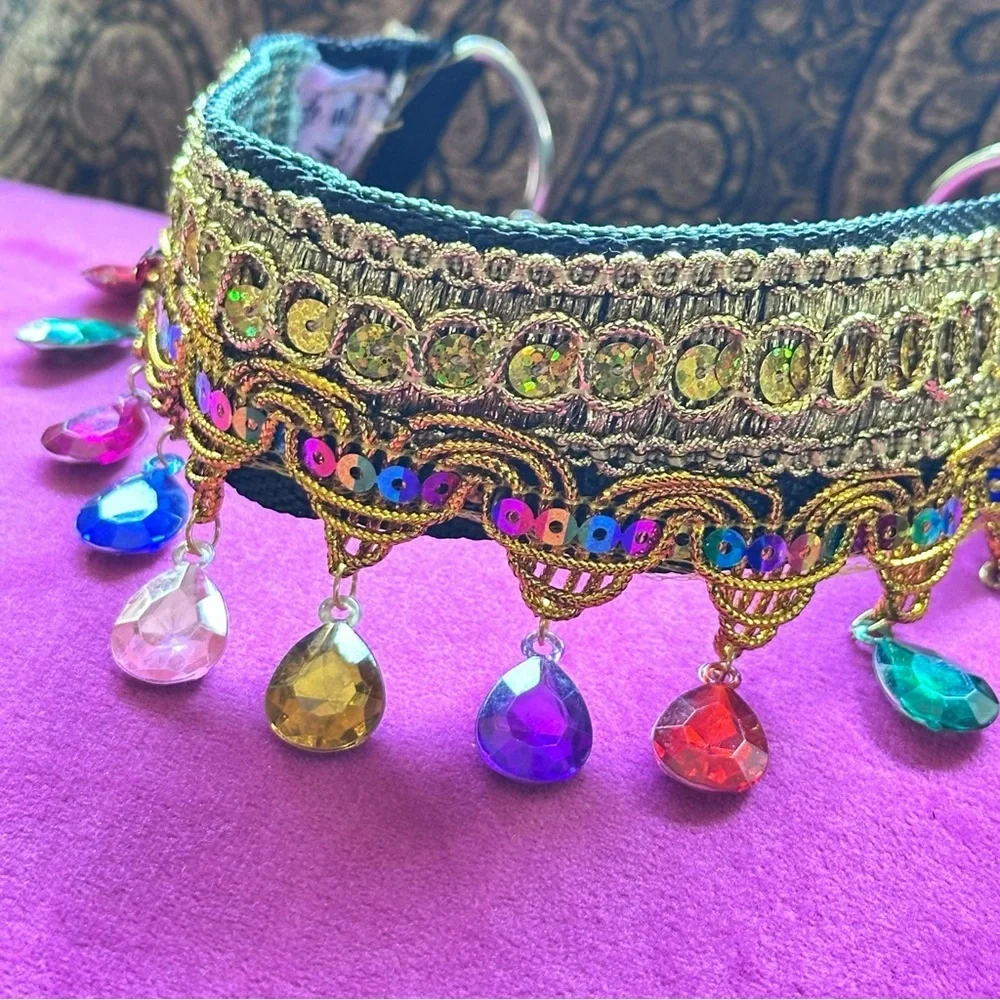 Artisan gold choker