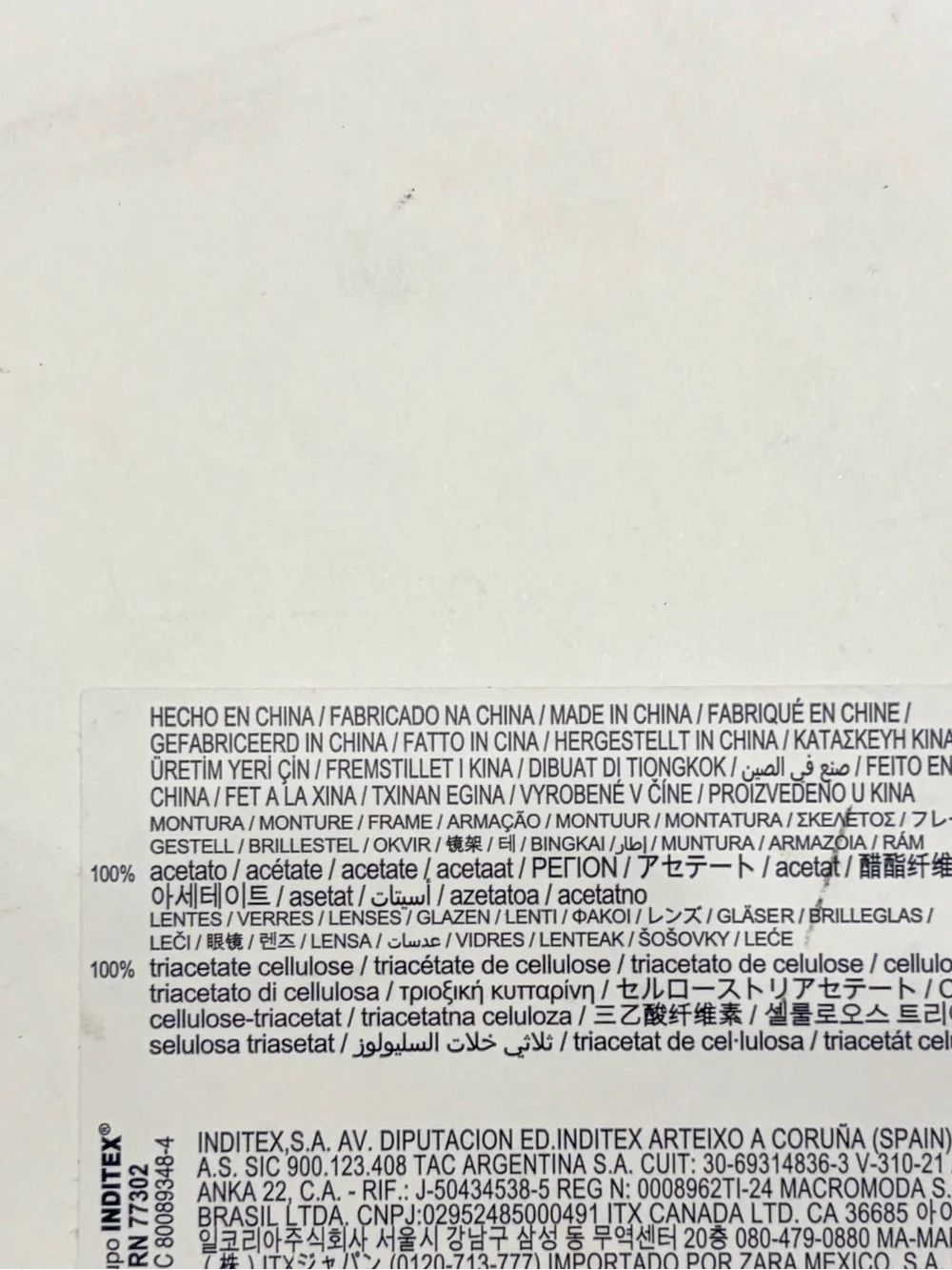 Zara description brand