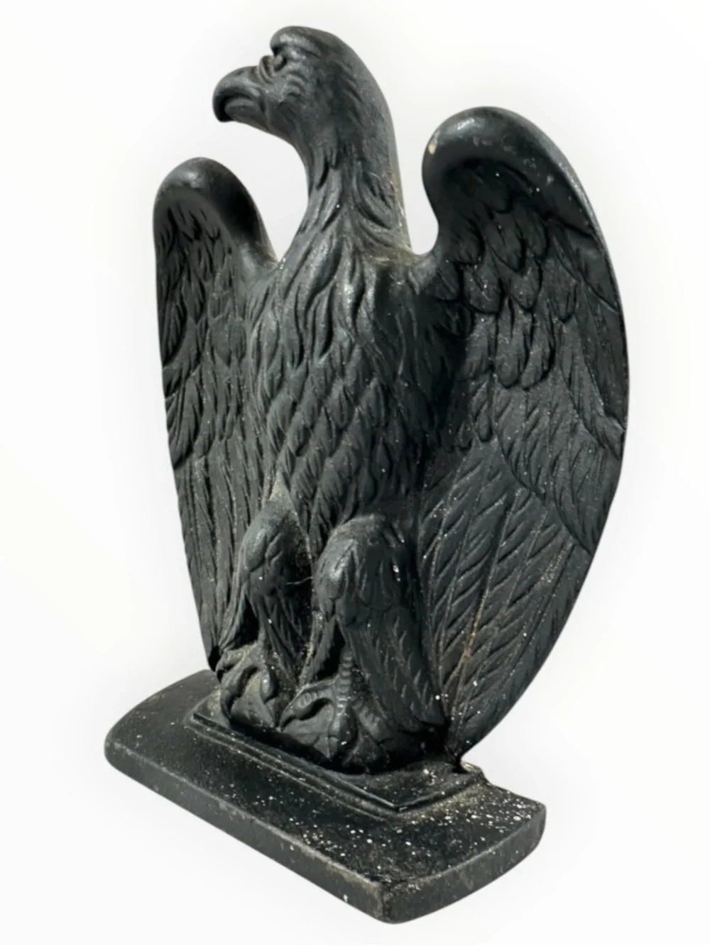 Vintage Cast Iron American Eagle Bookend Federal Americana Patriotic Decor
