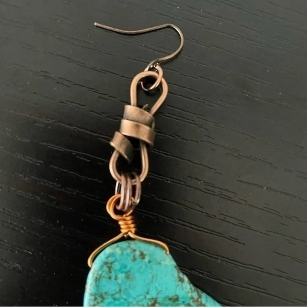 Whimsical Turtle long blue