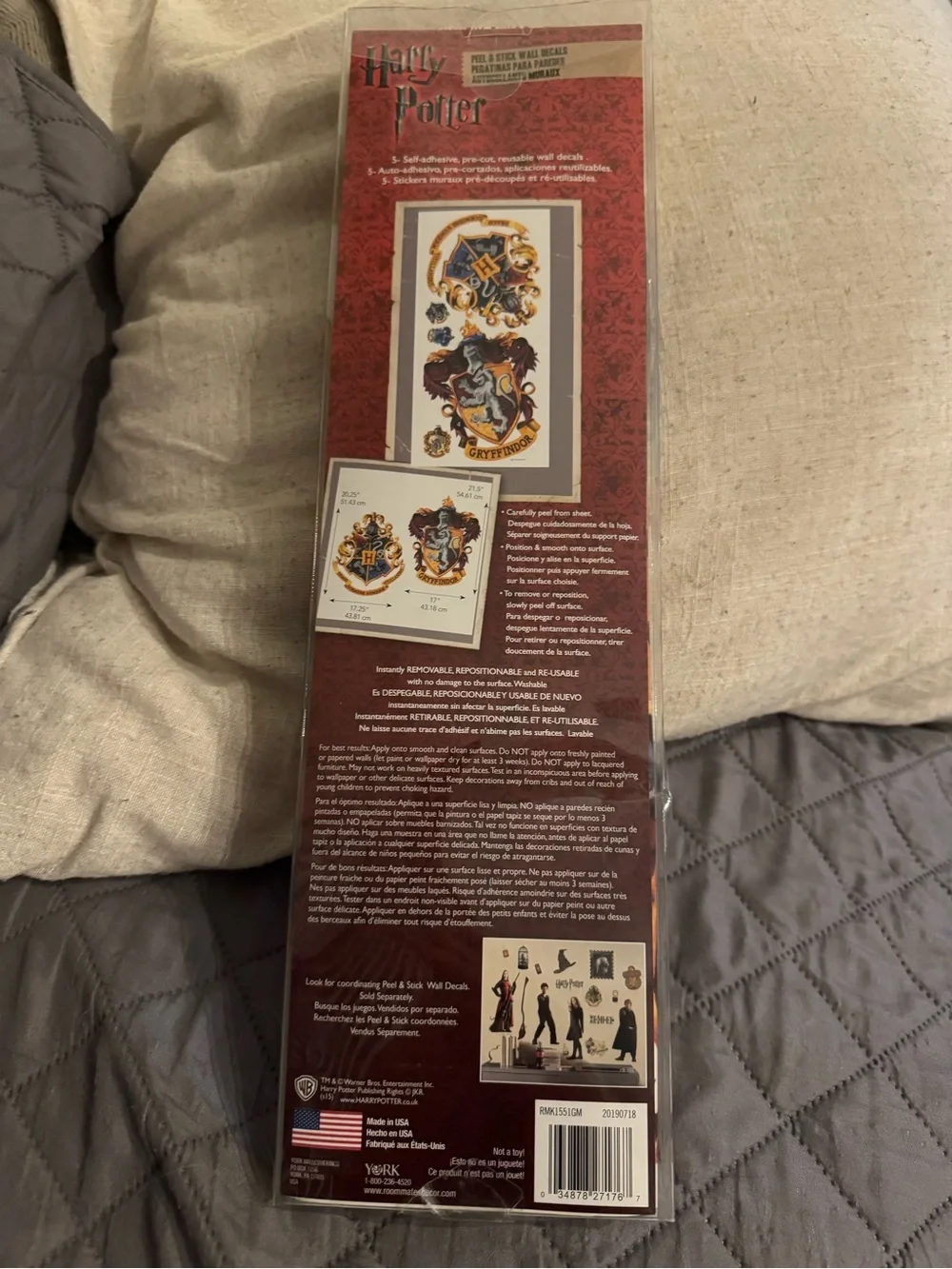 Harry Potter Peel & Stick Decals
