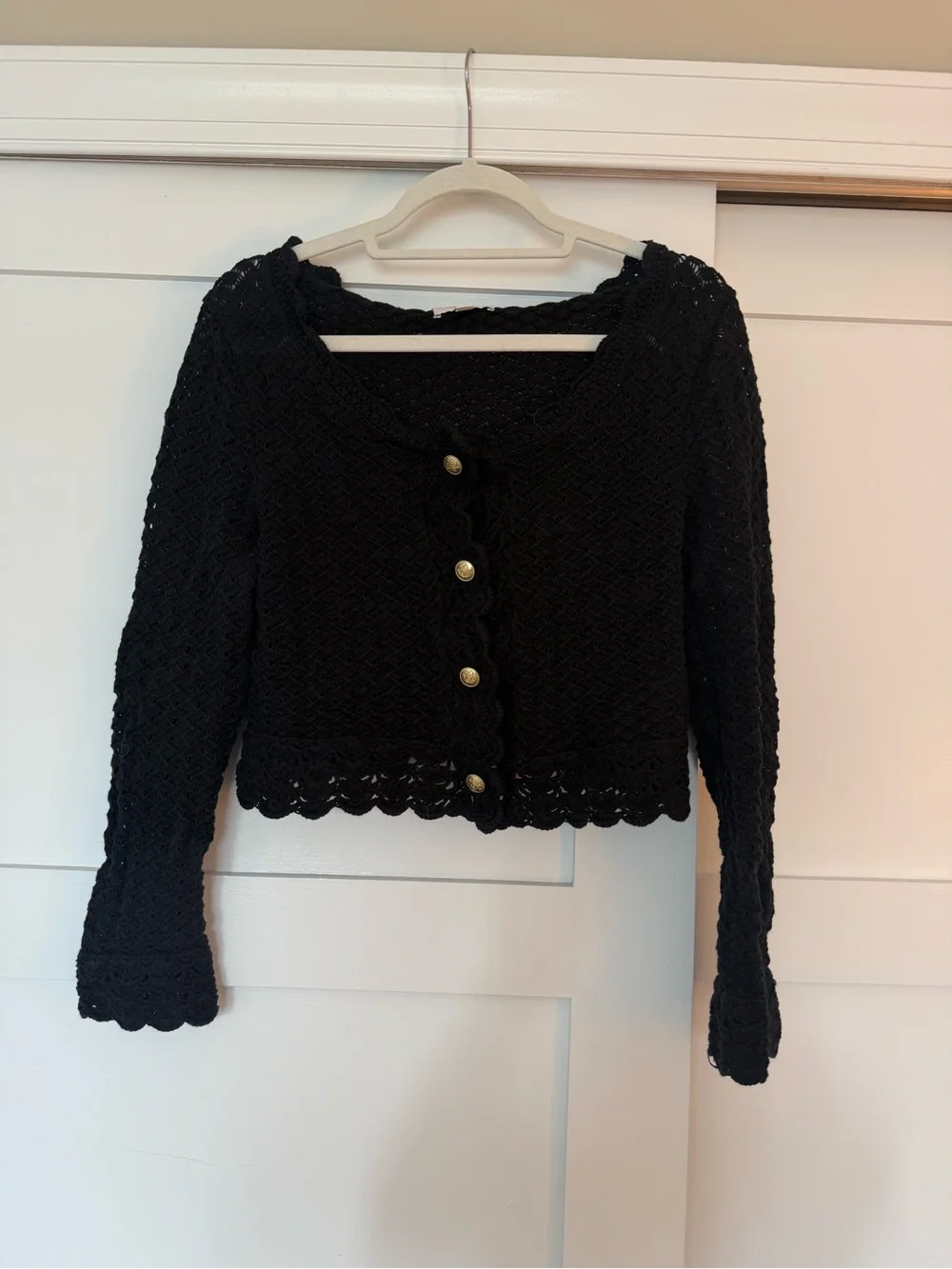 J. Crew cropped knit