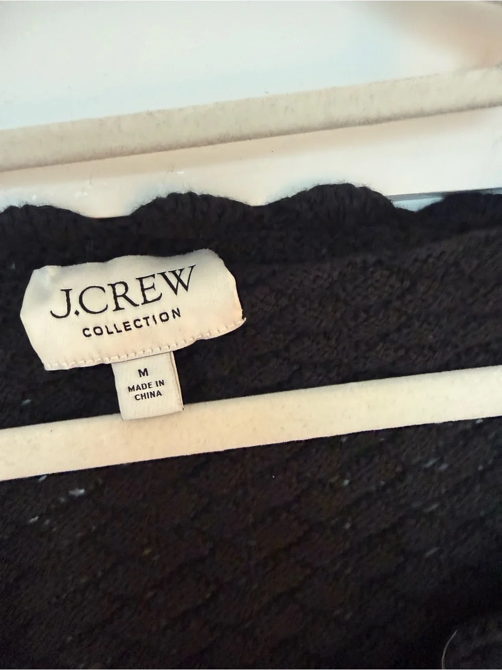 J. Crew cropped knit