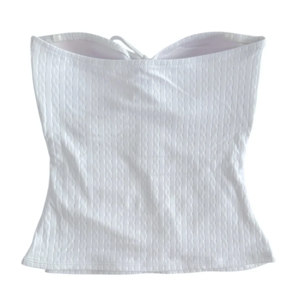Tommy Bahama Cable Beach Tie Front Bandini Top
