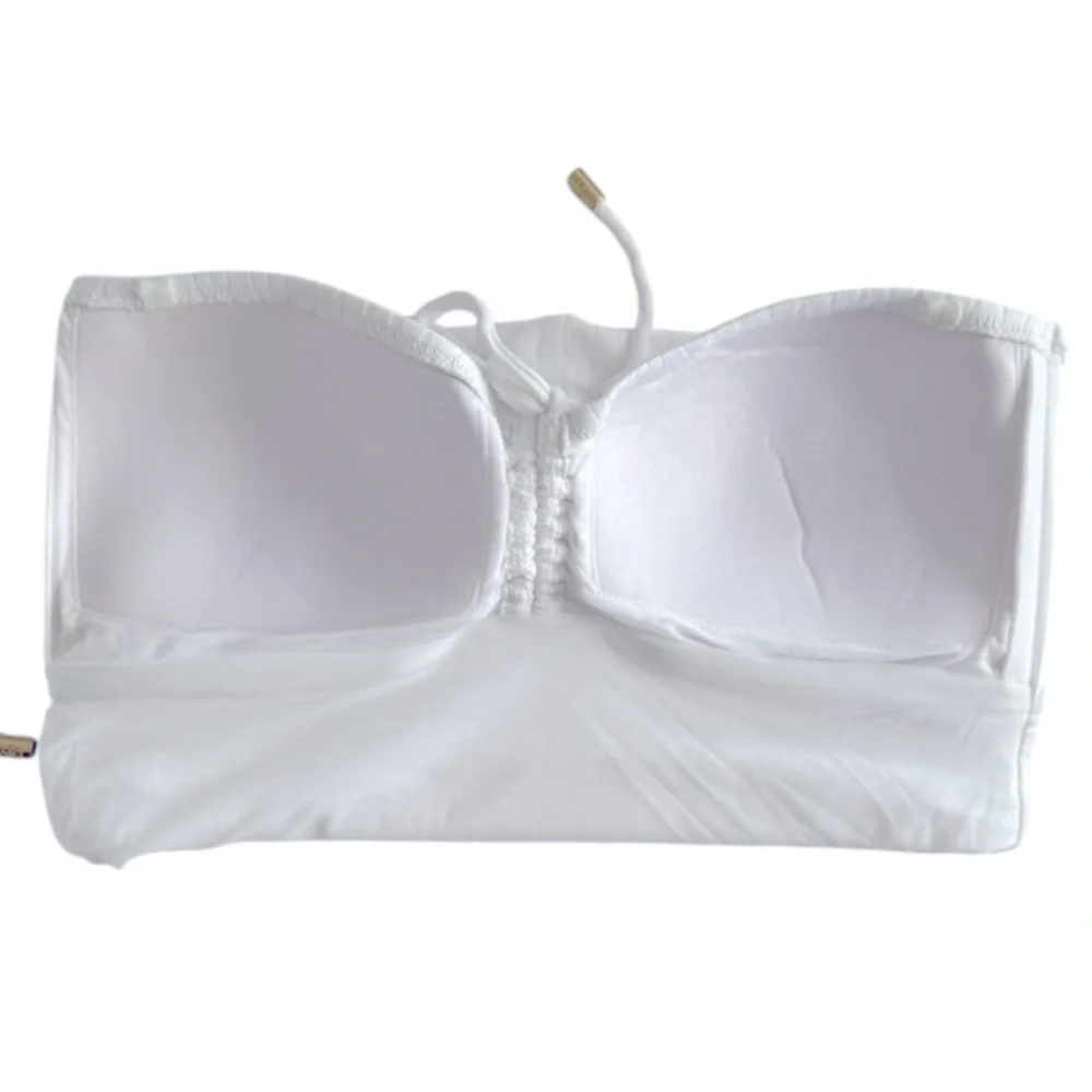 Tommy Bahama Cable Beach Tie Front Bandini Top