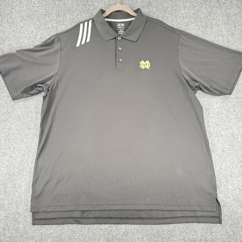 Adidas Notre Dame Fighting Irish 2013 National Championship Polo Shirt Mens 2XL