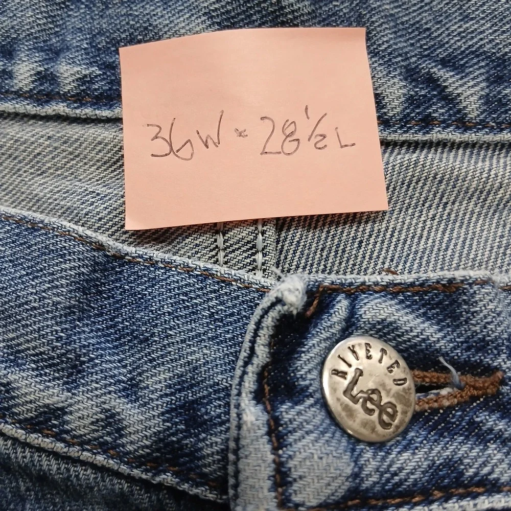 Grade A Wholesale 9pc Lee‎ Mens Denim Jeans Sizes 34-48 Reseller Lot