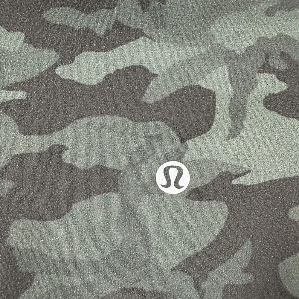 Lululemon Align Crop Pants Womens 6 Green Camo‎ 21