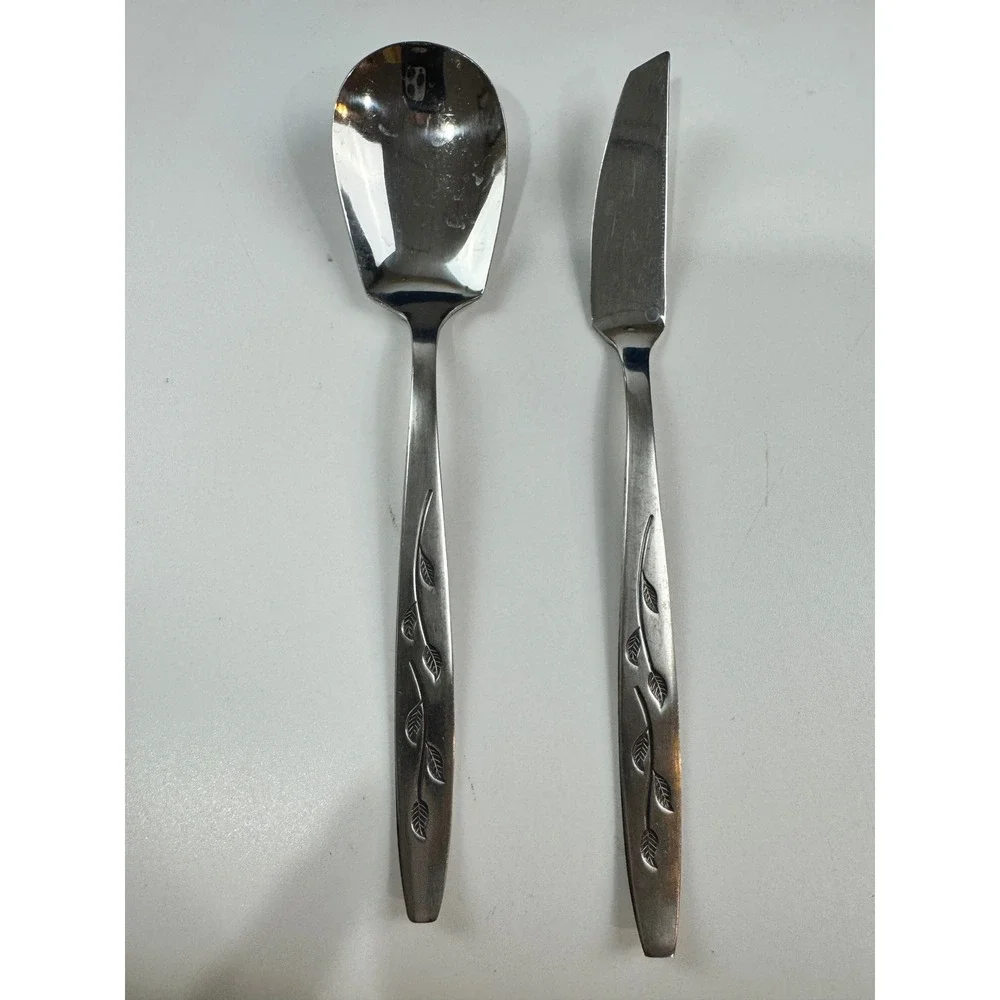 National Stainless silverware excellent unique