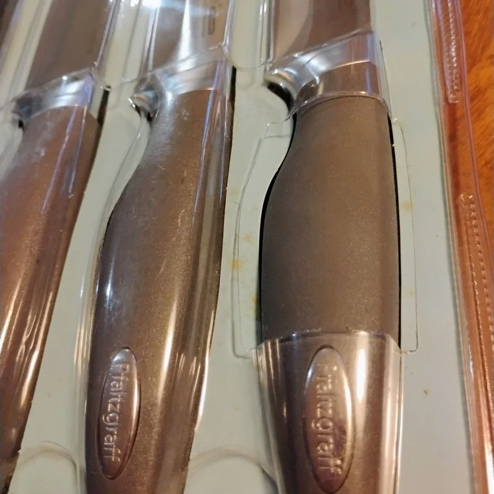 Pfaltzgraff steel set dining