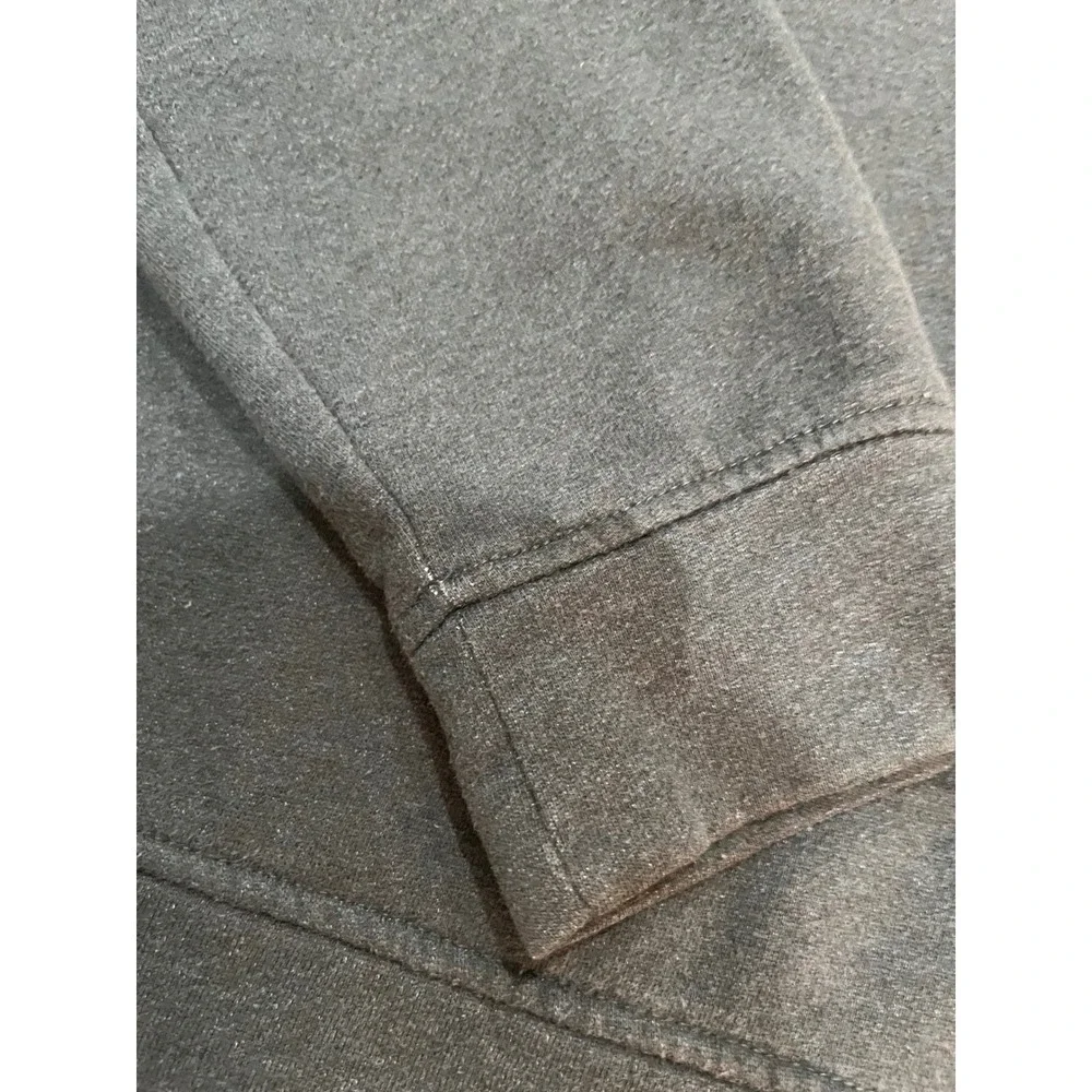 Nautica Mens J-Class Quarter Zip‎ Pullover Sweatshirt Olive Green Fleece Sz. M