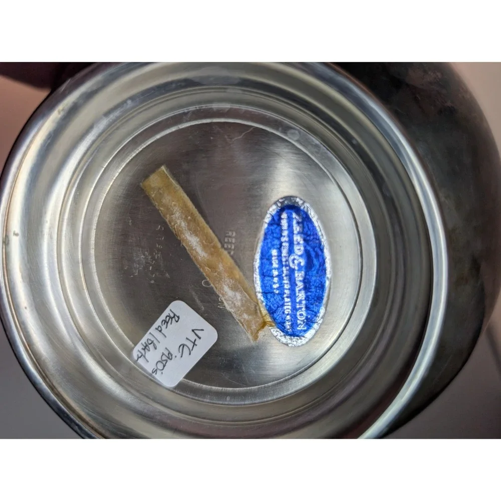 Reed & Barton consistent are bowl