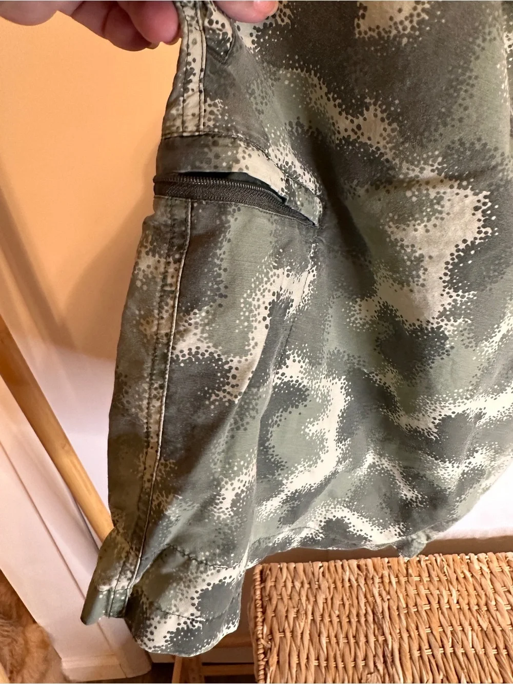Columbia Men's Green Camo Swim Trunks‎ size large