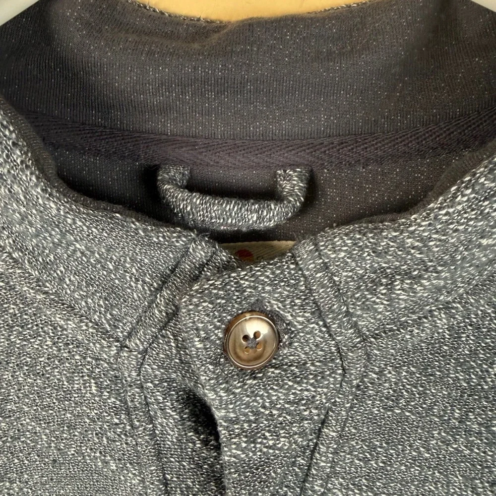 Marine Layer Clayton Pullover Mens XXL Grey Marled Outdoor Coastal Gorpcore Soft