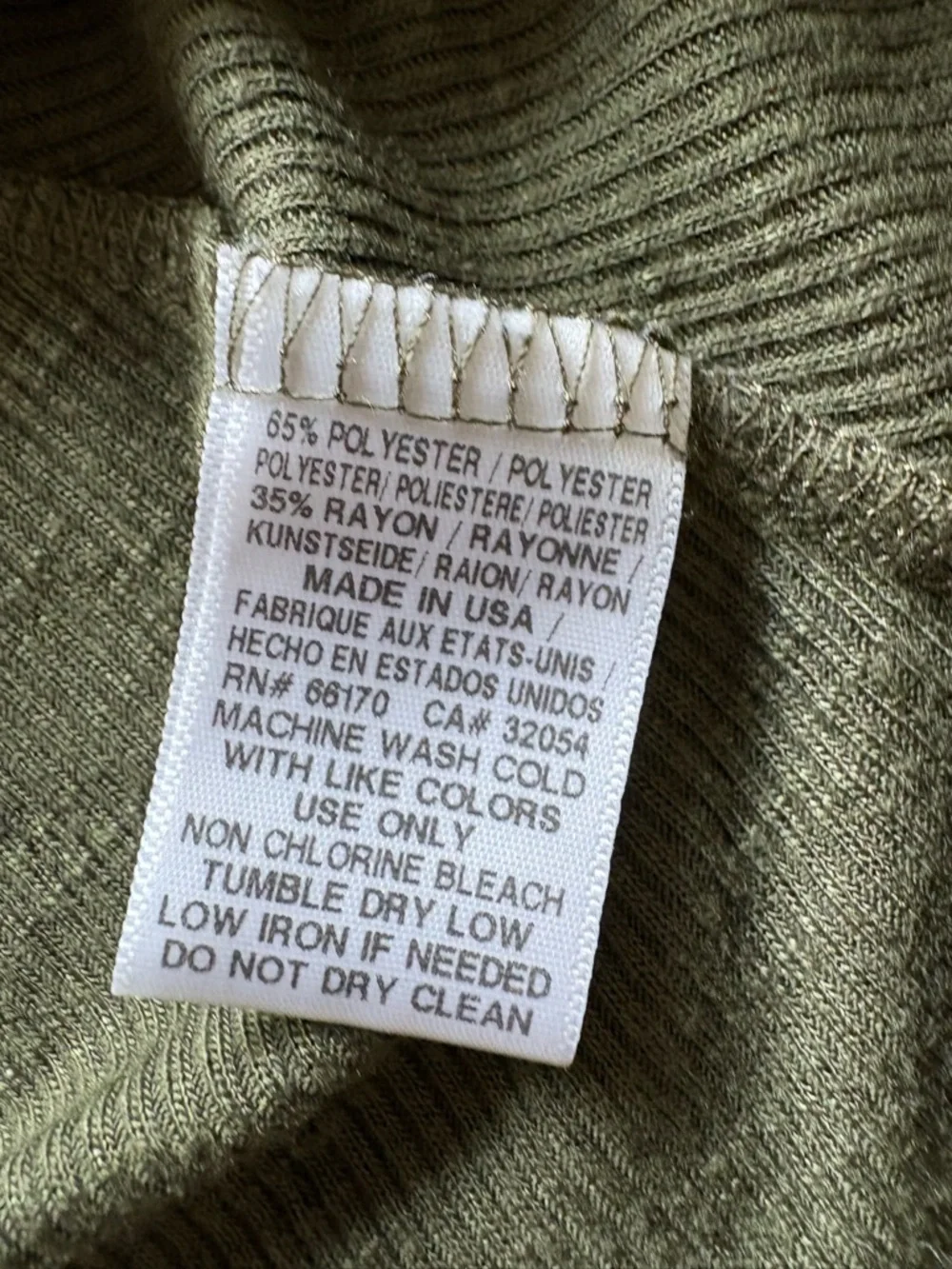 Free People Ribbed Tank Tops in Olive and Black - Knot Front