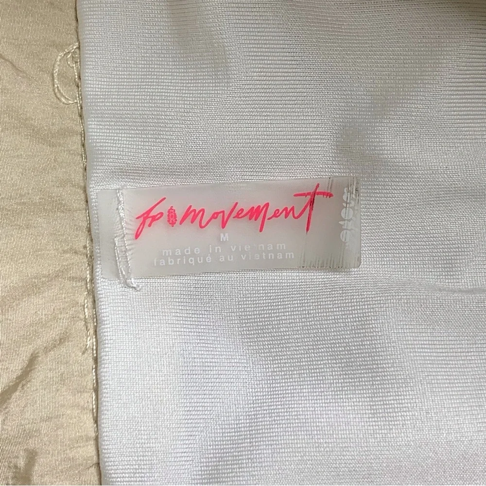 Free People Movement Women’s The Way Home Shorts Bright Cream Size Medium