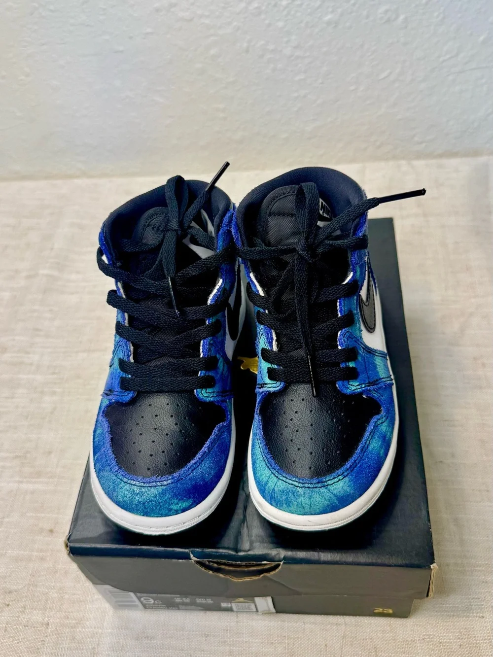 Nike shoes worn