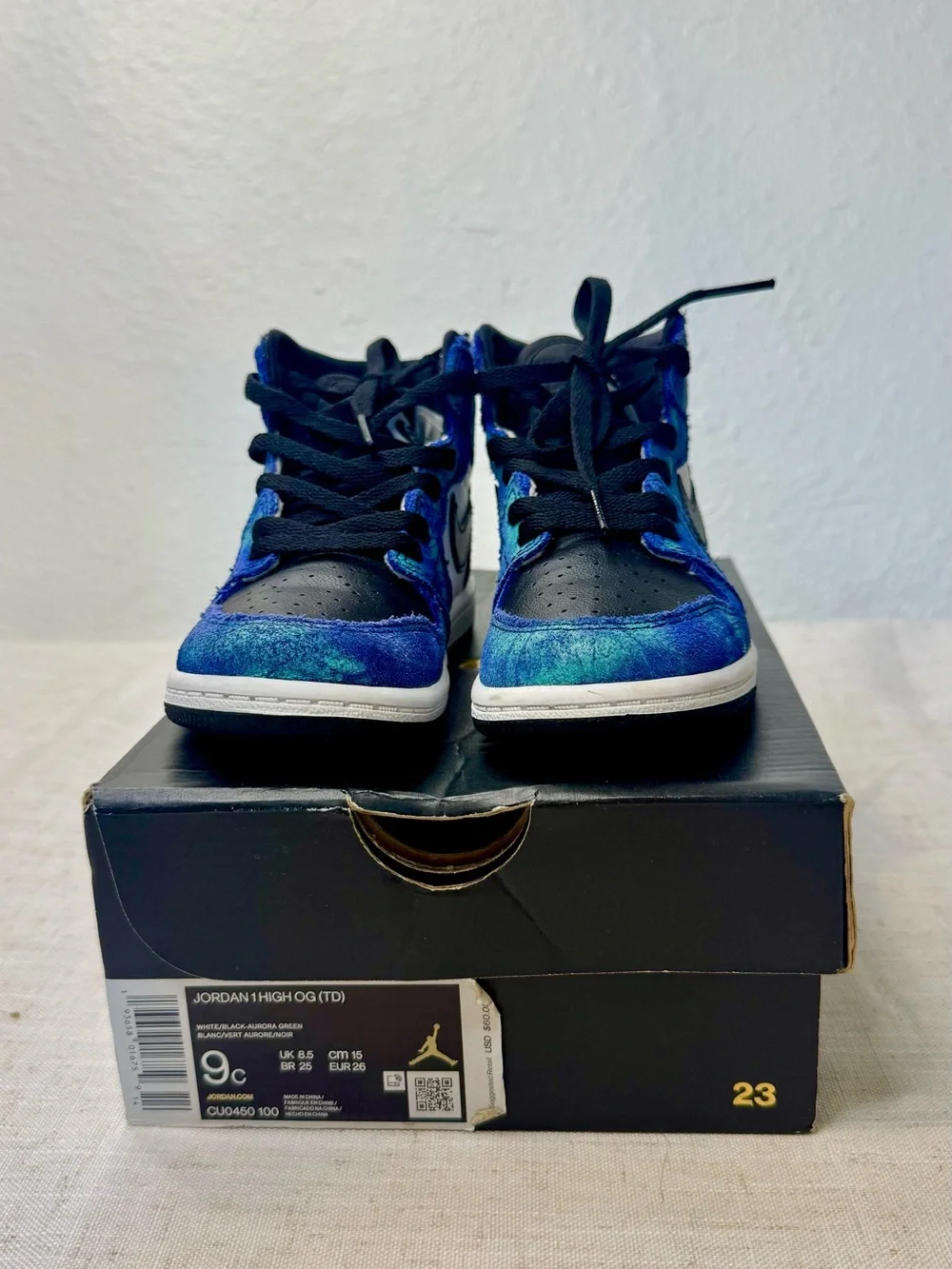 Nike shoes worn