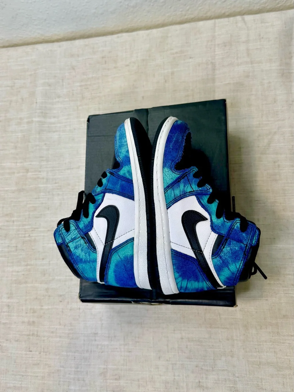 Nike shoes worn