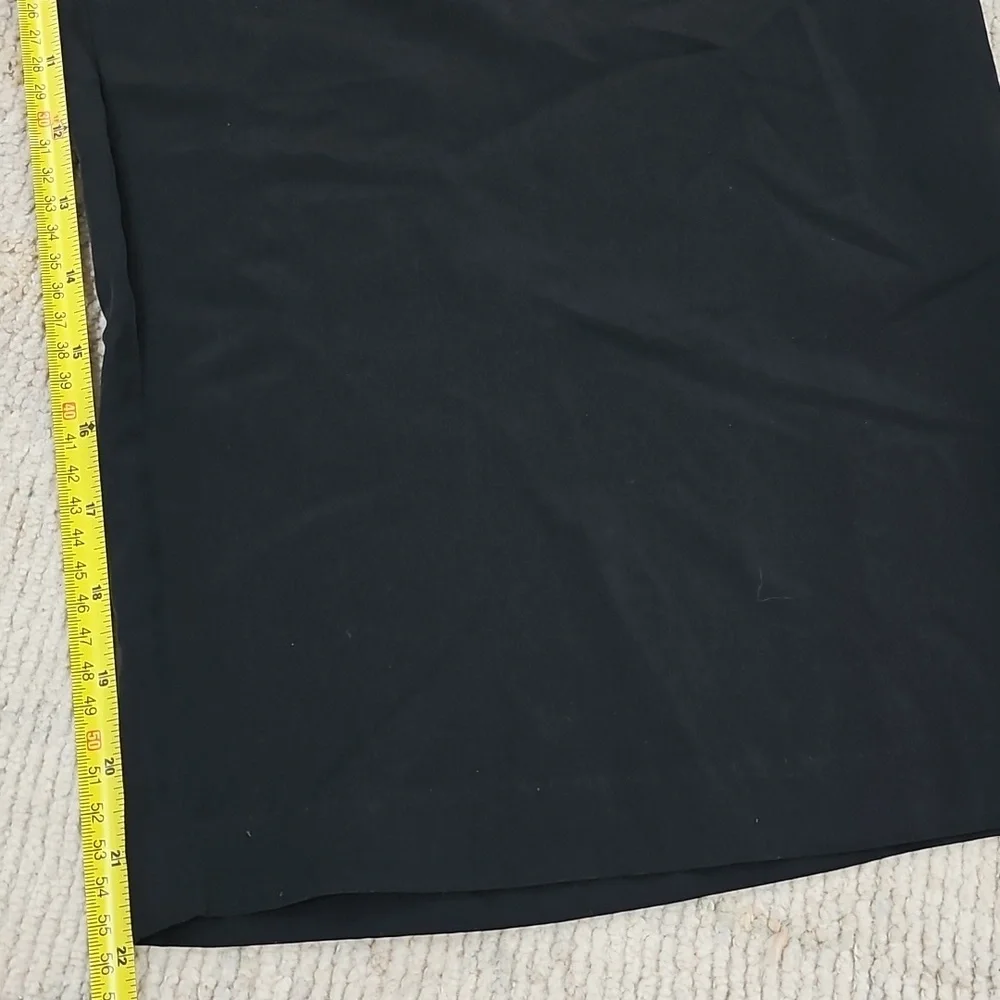MICHAEL Michael Kors Women's Tie-Front Wide-Leg, Silky Cropped Pants Sz‎ L Black