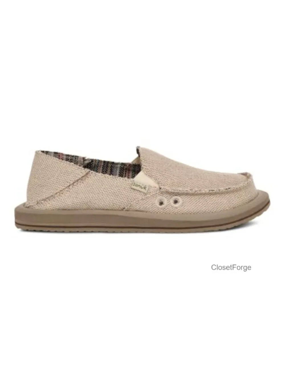 Women's Hemp Slip-On Loafers with Memory Foam