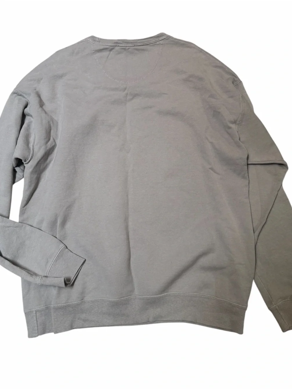Comfort Wash gray crewneck