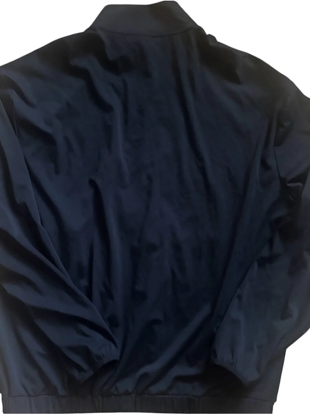 NWT Malbon Golf Peninsula Jacket Black Mens size L Zip Up with Pockets