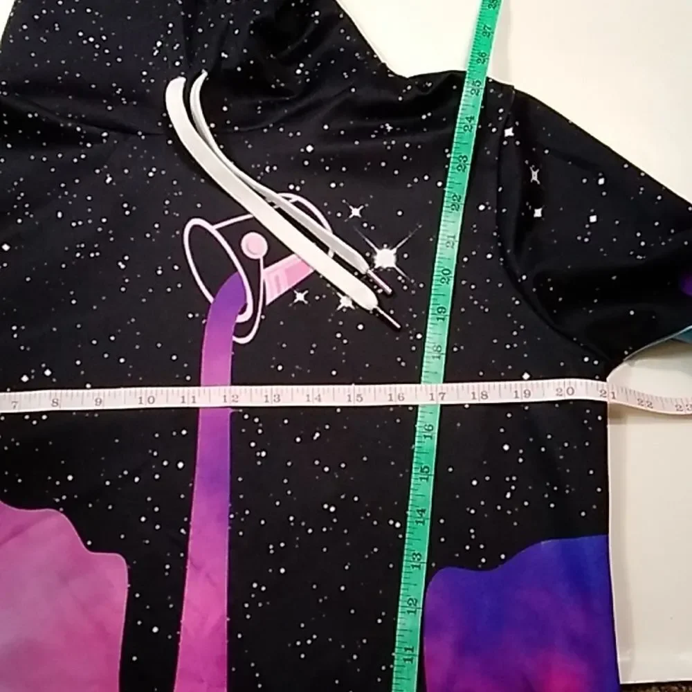 Goodstoworld Unisex Men's & Women's Hoodies 3D Sweater Size S M