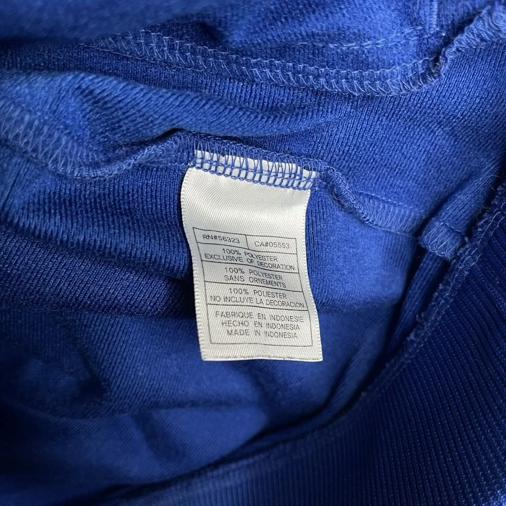 Nike MLB Baseball Los Angeles Dodgers Full Zip Track Jacket Mens XXL Blue LA