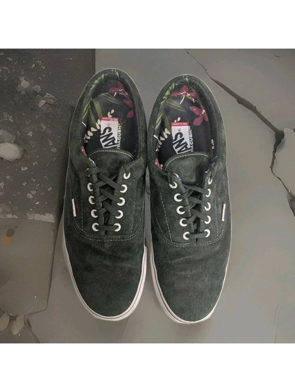 VANS Era PRO CLASSICS Canvas Suede Skate Shoes Skateboarding Ultracush Mens 13