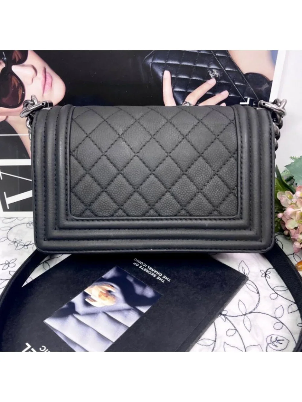 Chanel boy small