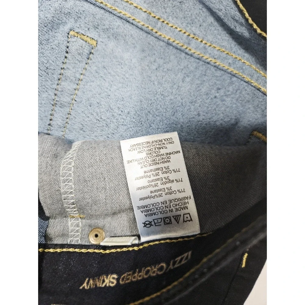 Michael Kors Selma High Rise Slim Skinny‎ Denim Jeans Dark Rinse Wash Size 10