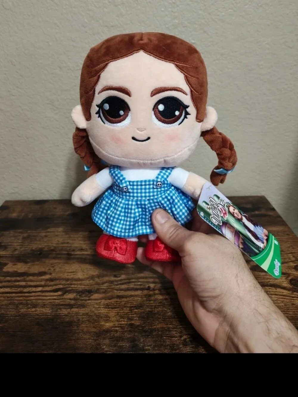2025 Jazwares Warner Bros. Wizard of Oz Dorothy Soft Plush New With Tags