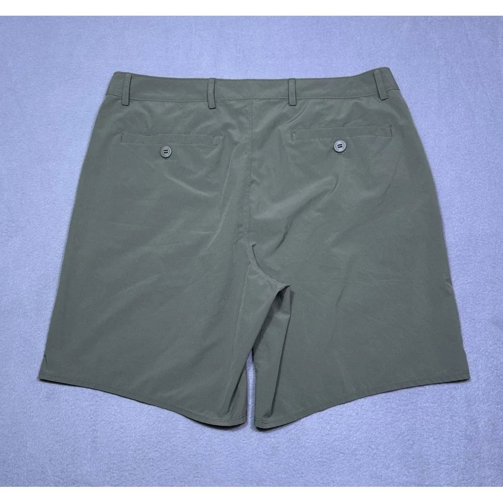 Patagonia Hydro Series Boardshorts Mens 34 Olive Stretch Surf Swim Shorts