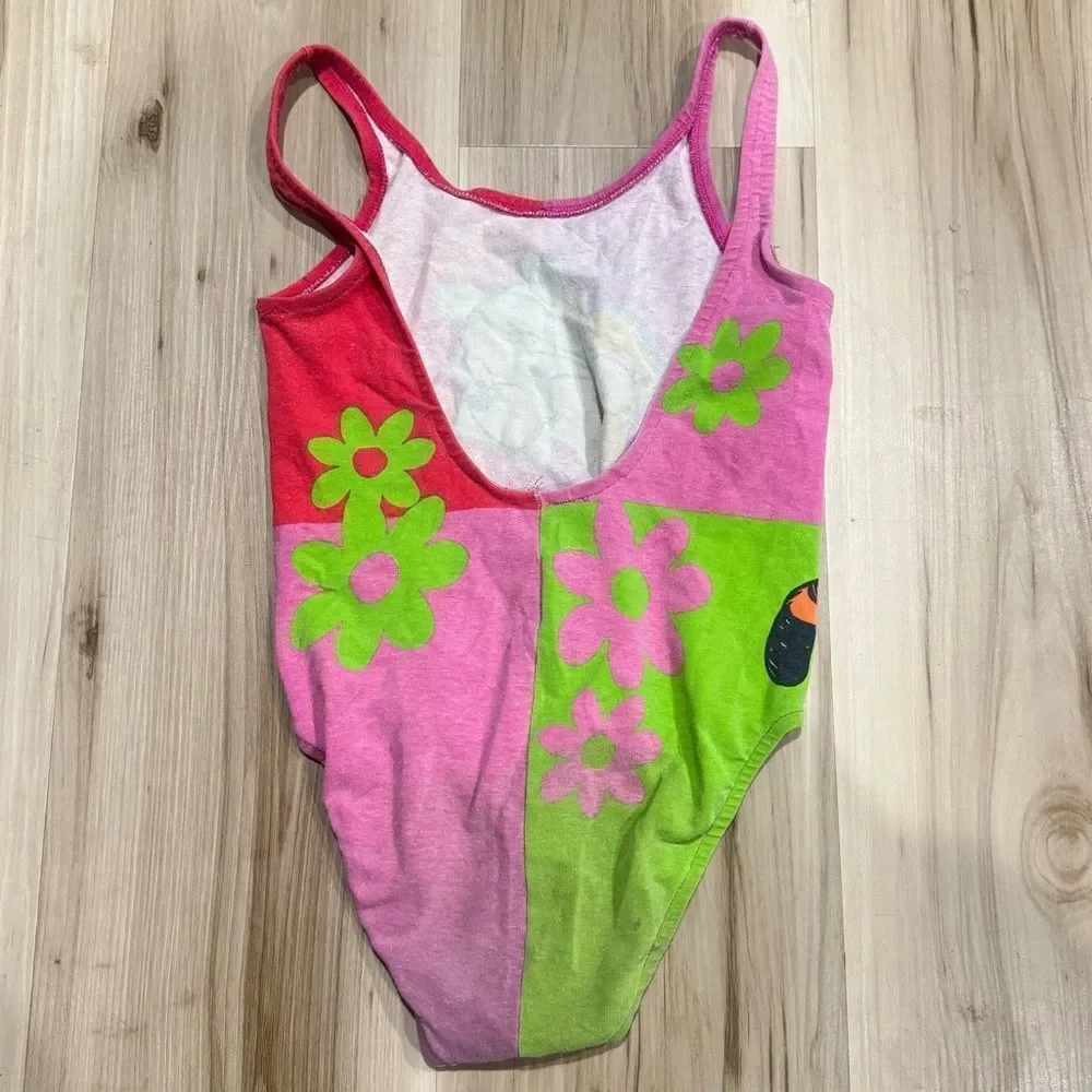 Disney Pooh Vintage 90’s Pooh Tigger Bodysuit Girls 7