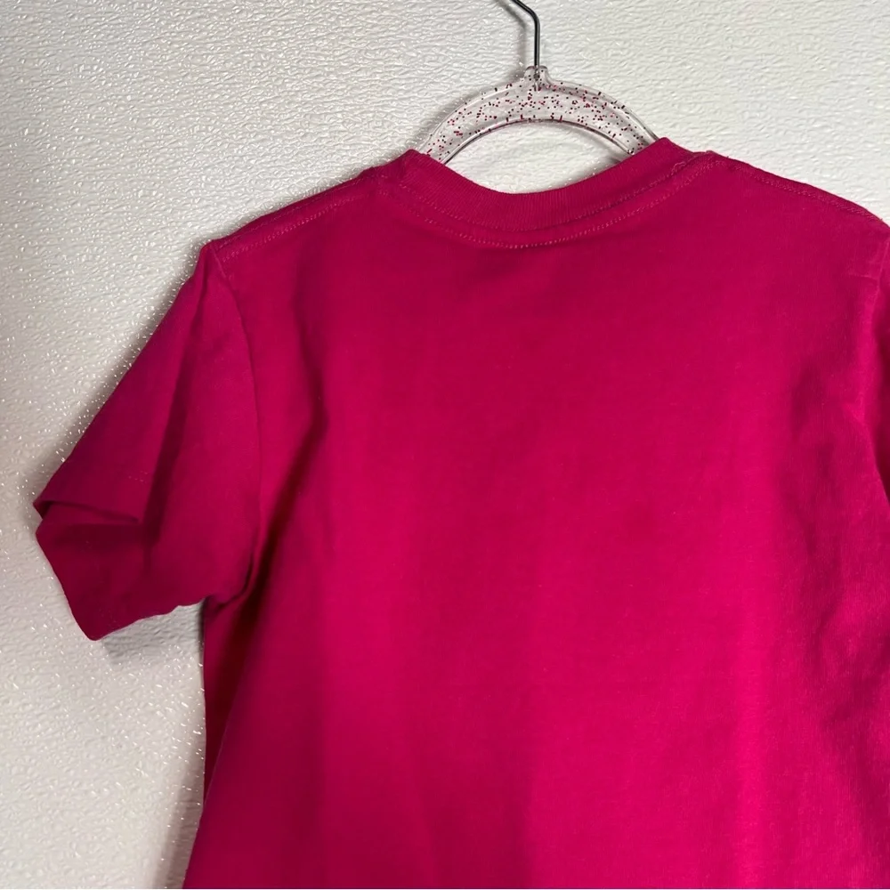Girls Pink Graphic Tee La Llorona‎ Shirt Size M Kids Cotton