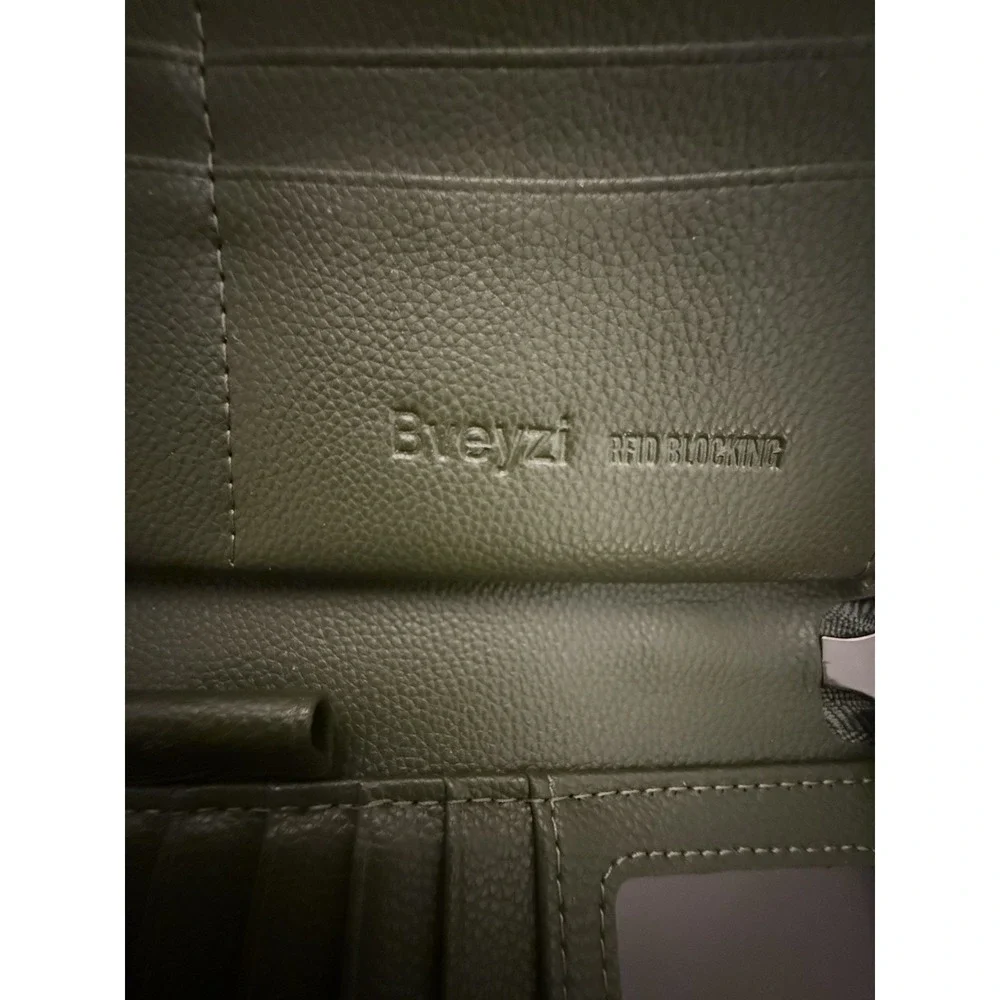 BVEYZI leather wallet
