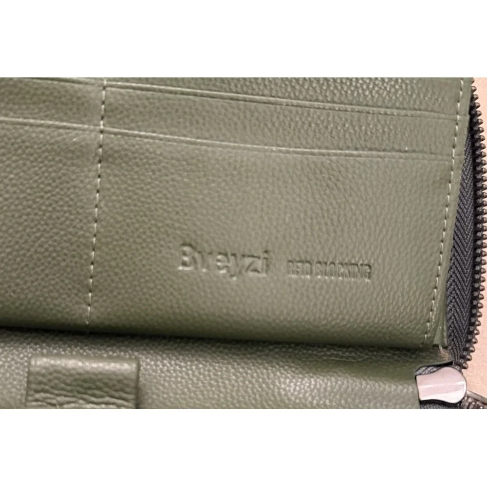 BVEYZI leather wallet
