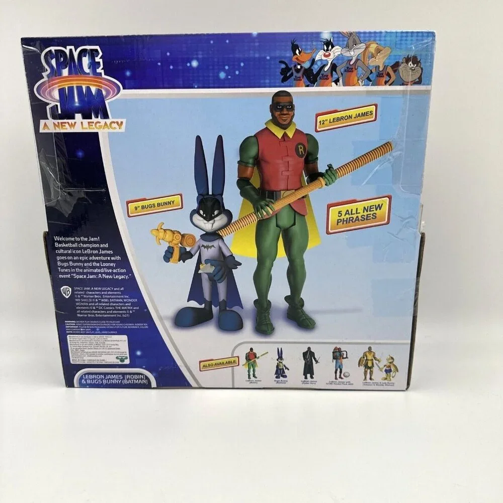 Space Jam LeBron James Warner Bros description space